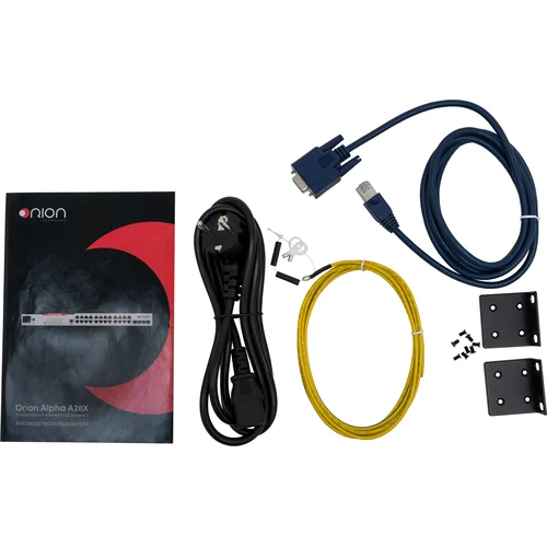 Управляемый коммутатор уровня 2 Orion Alpha A28X, 24x 10/100/1000Base-T, 4x 1/10GE SFP+, БП 100-220VAC Управляемый коммутатор уровня 2 Orion Alpha A28X, 24x 10/100/1000Base-T, 4x 1/10GE SFP+, БП 100-220VAC